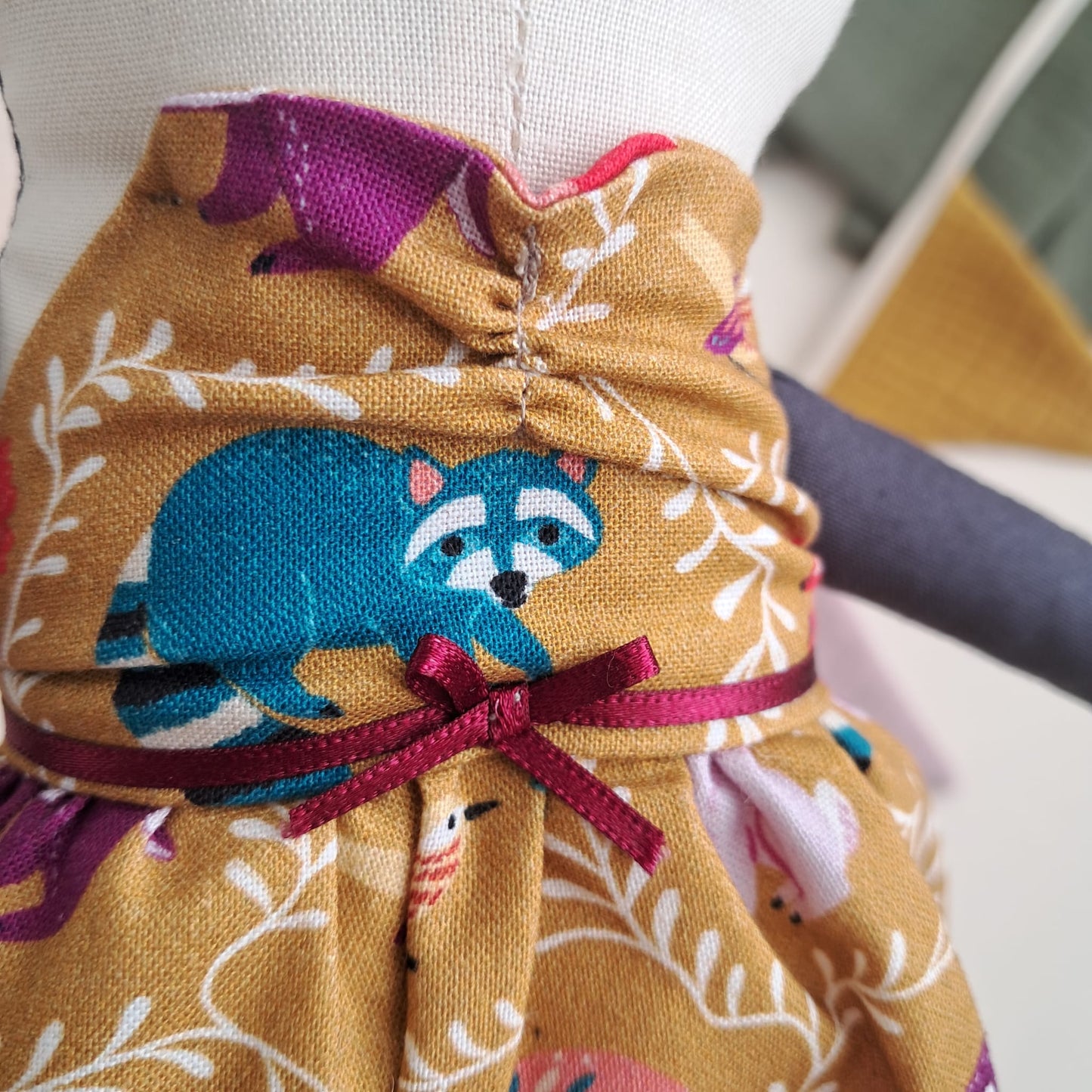 Handmade Little Badger Doll | Woodland