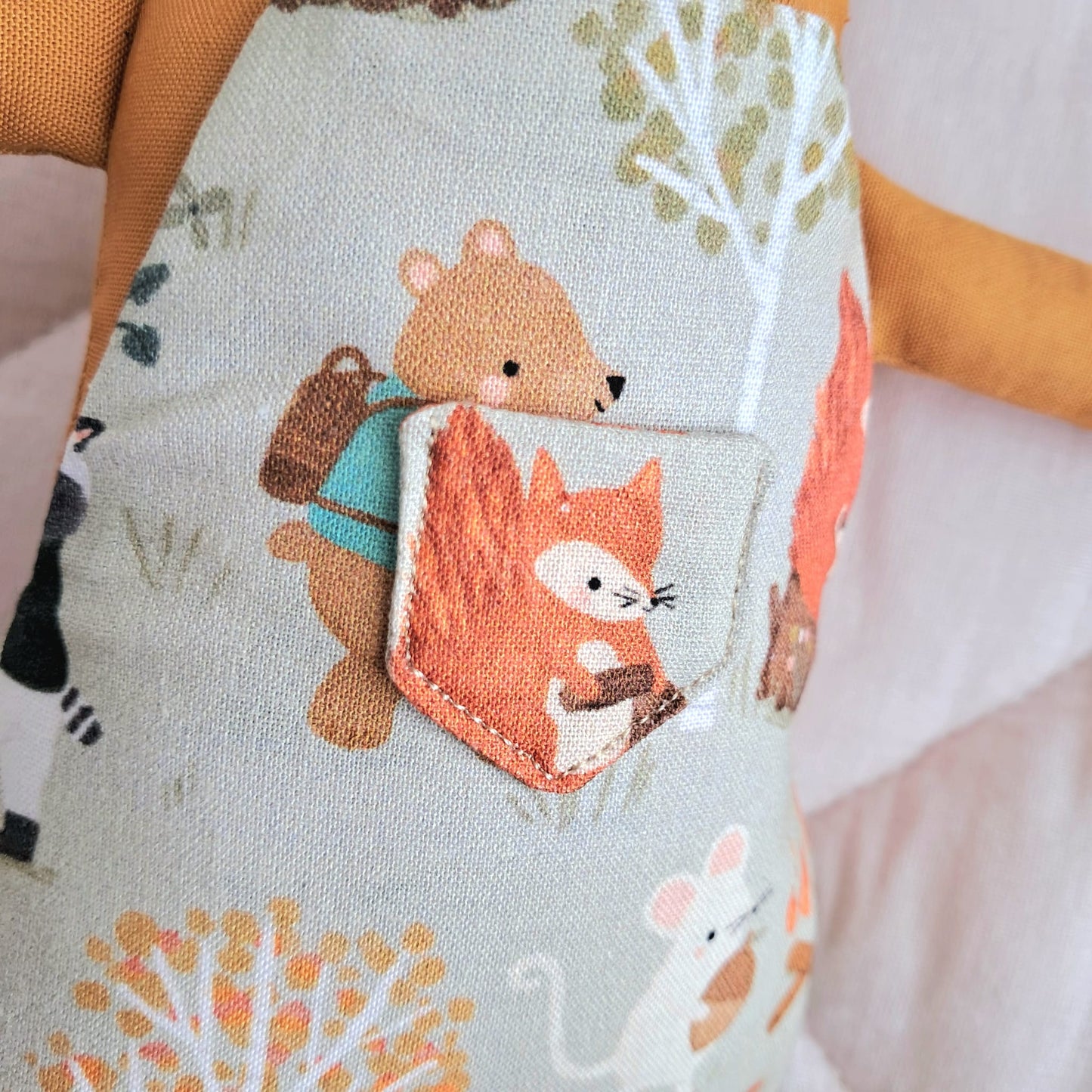 Handmade Unisex Little Bunny Doll | Woodland Animals