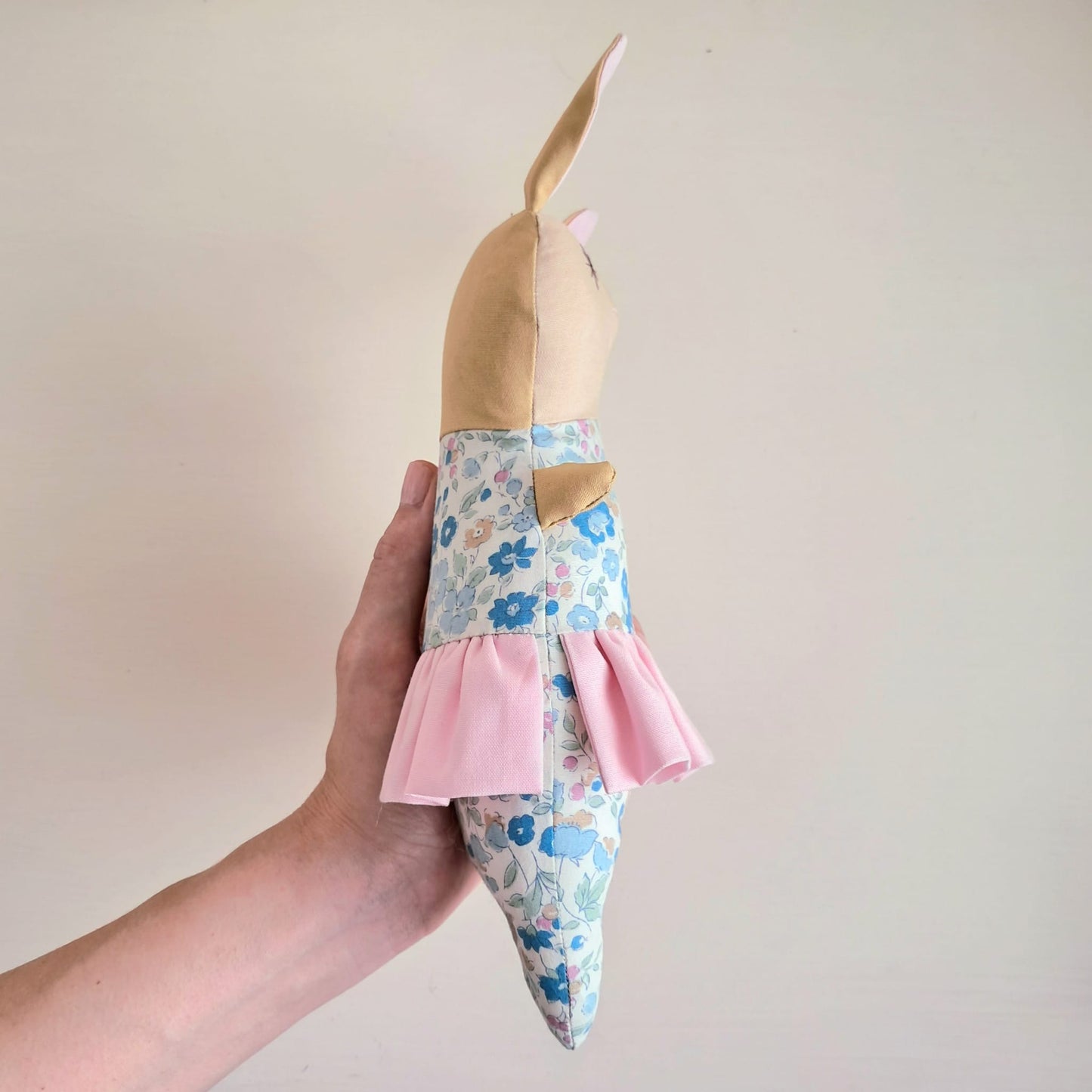 Ballet Bunny Doll Maevis in Tutu - With or Without Rattle