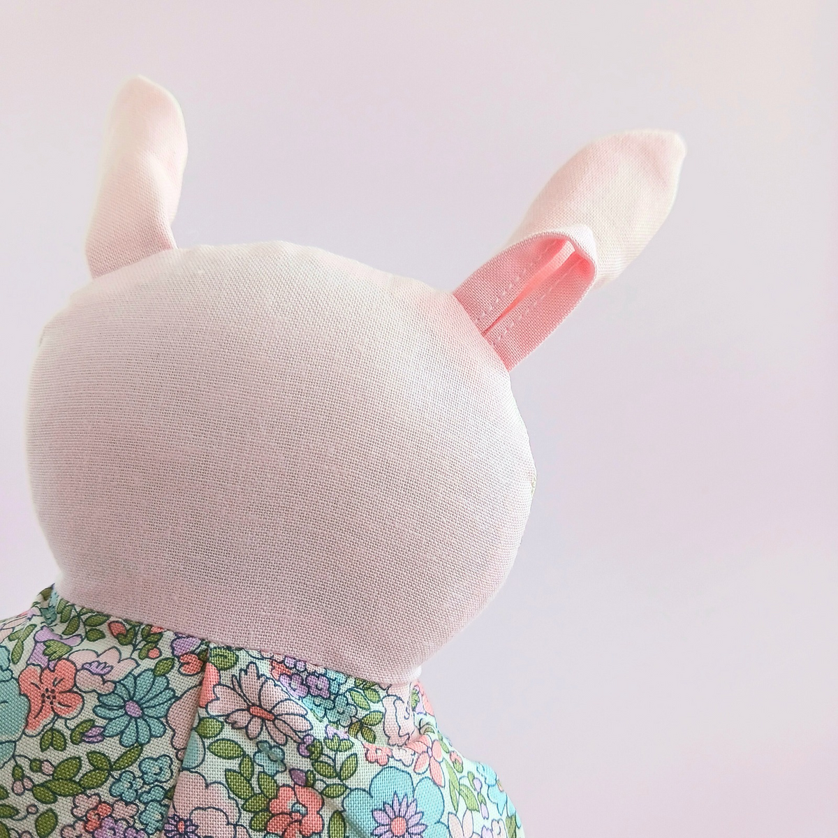 Handmade Cuddle Doll - Comfort Bunny Blush