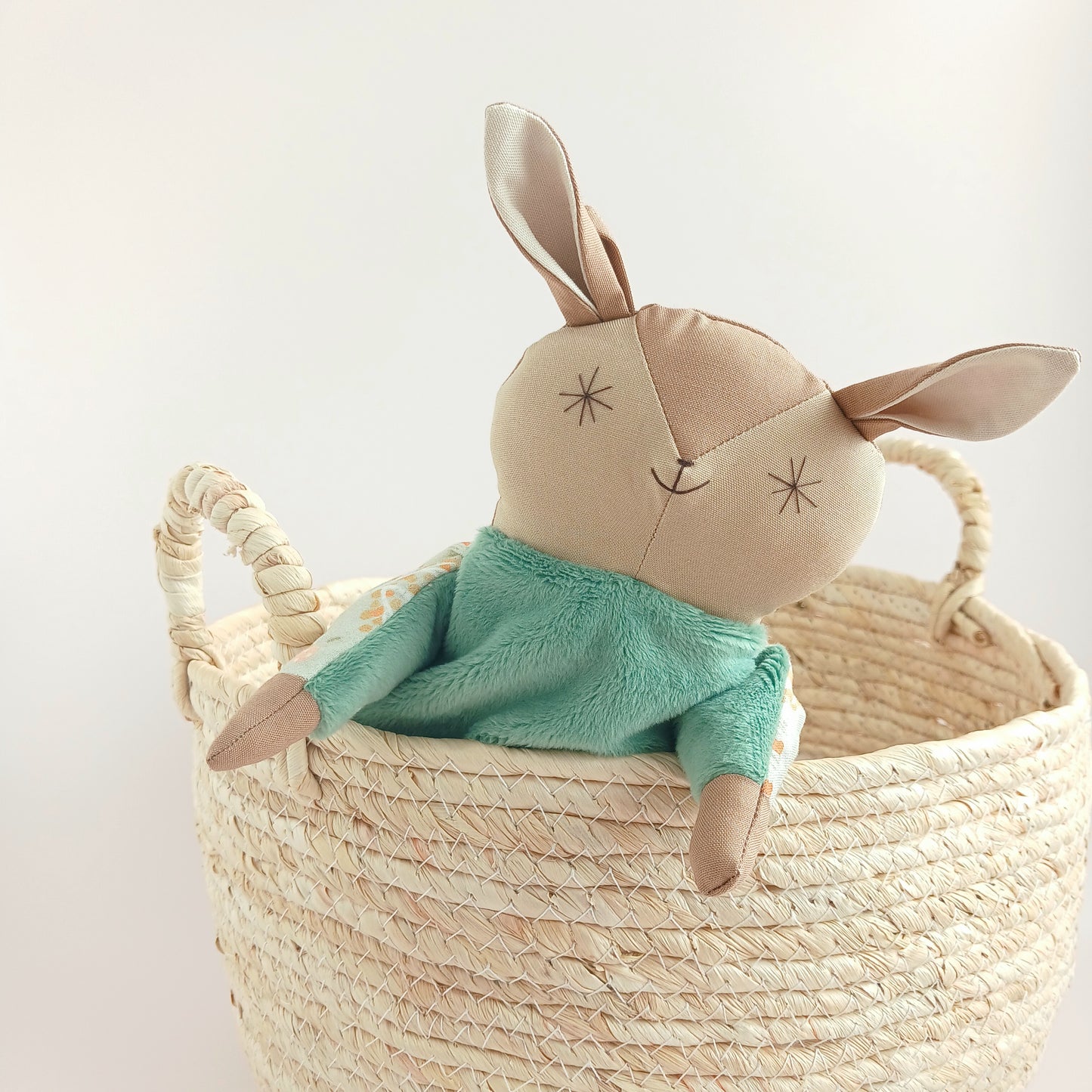 Handmade Comfort Doll - Cedar Bunny Comforter