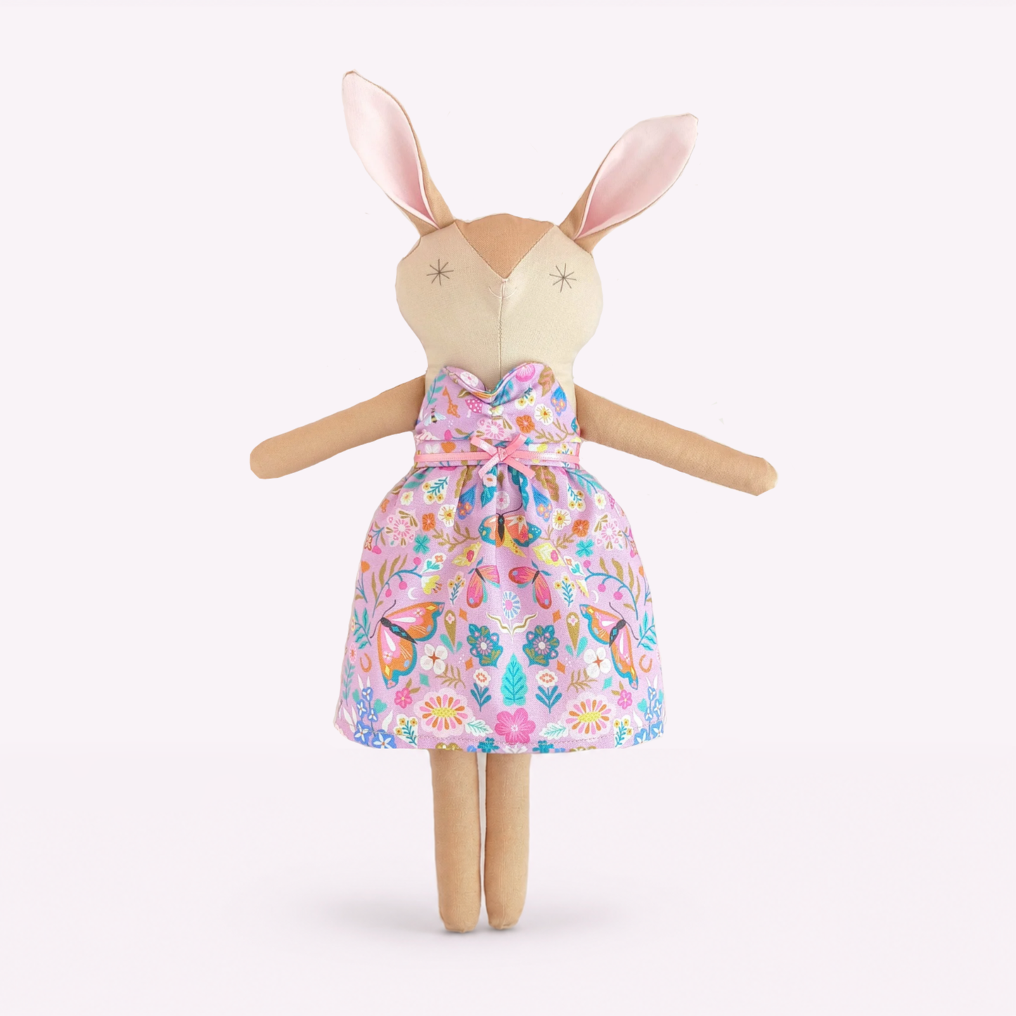 Lavender Bunny - Handmade Little Rabbit Doll