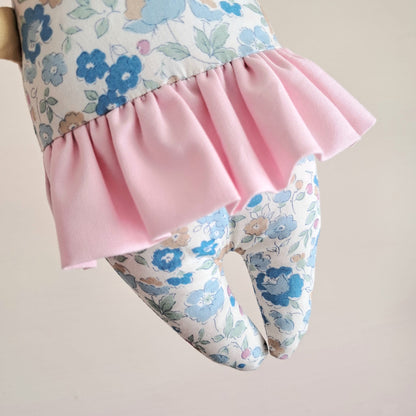 Ballet Bunny Doll Maevis in Tutu - With or Without Rattle