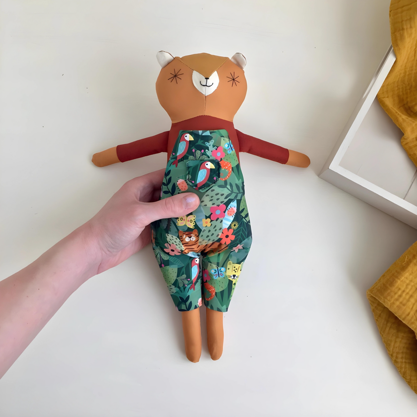 Little Lion Doll Remi in Dungarees - Limited edition