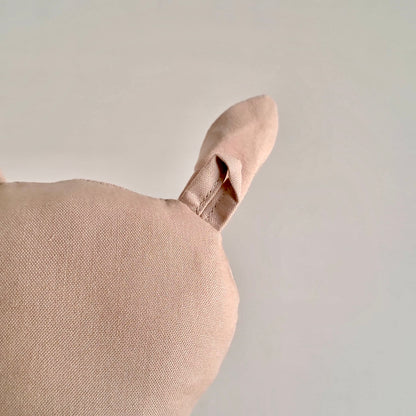 Handmade Cotton Rabbit Doll | Patchwork Flower Comfort Toy