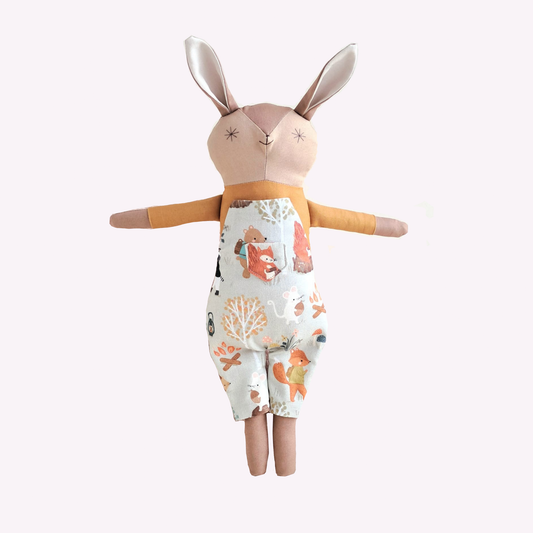 Handmade Unisex Little Bunny Doll | Woodland Animals