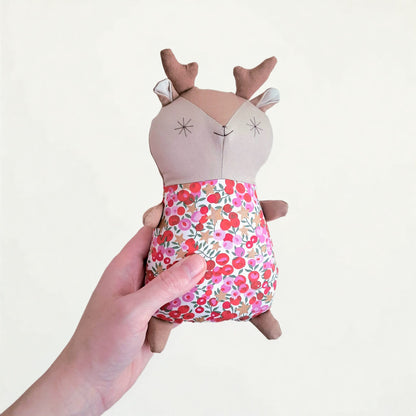 Reindeer Rattle | Liberty print fabric