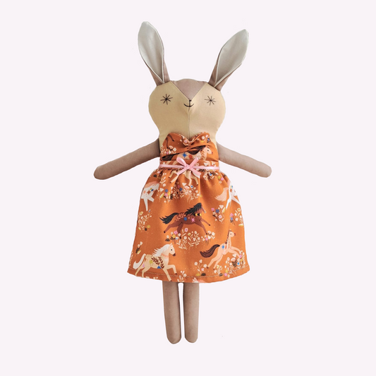 Handmade Little Bunny Doll | Horses