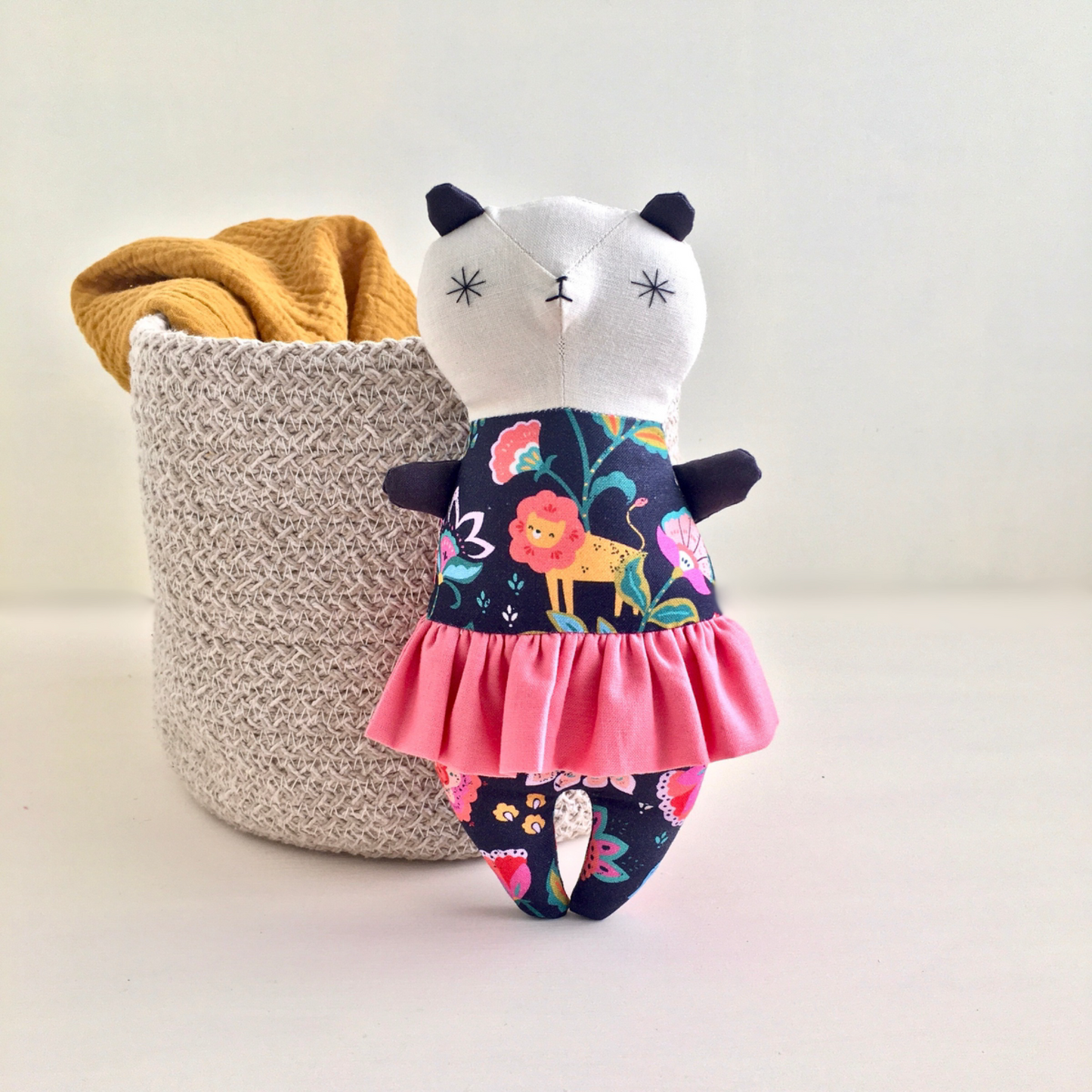 Ballet Panda Suri in Tutu - with or without Rattle