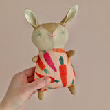 Betsy Baby Bunny with or without Rattle