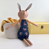 Bunny Doll Tora in Dungarees