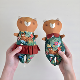 Ballet Lion Doll Remi with or without rattle - Limited edition