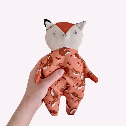 Handmade Cotton Fox Doll | Fox Comfort Toy