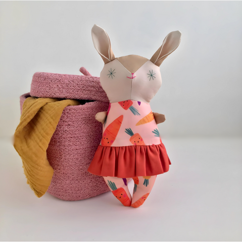 Betsy Ballet Bunny in Tutu - with or without Rattle