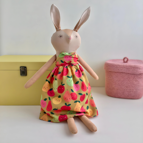 Apple Bunny Doll