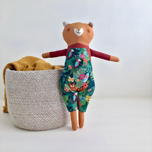 Little Lion Doll Remi in Dungarees - Limited edition