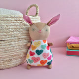 Baby Bunny Doll ‘Love’ - with or without Rattle