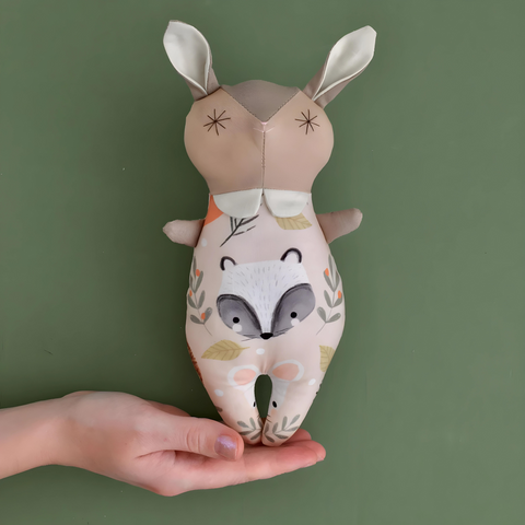 Heather Ballet Bunny with or without rattle