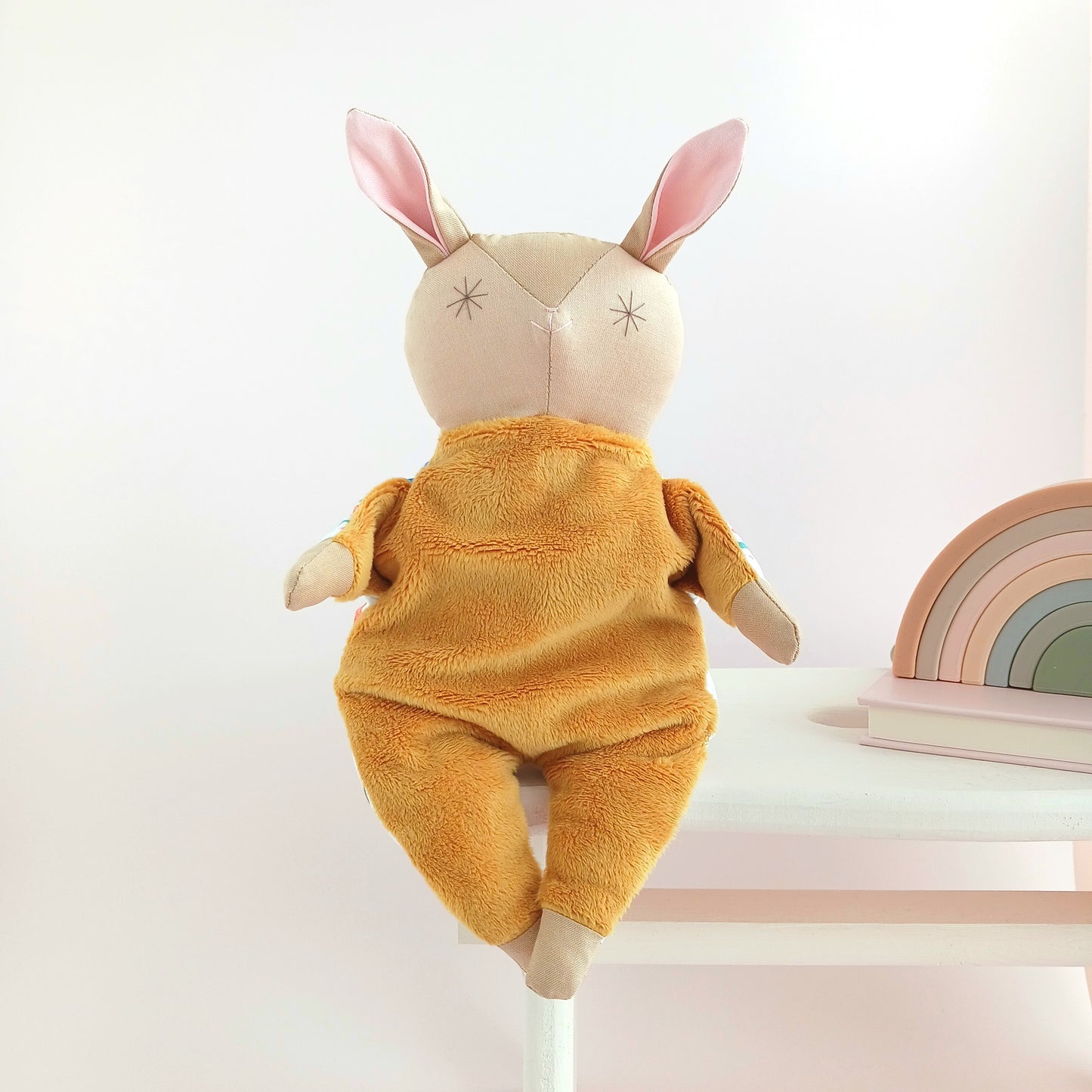 Handmade Comfort Doll - Oat Bunny Comforter