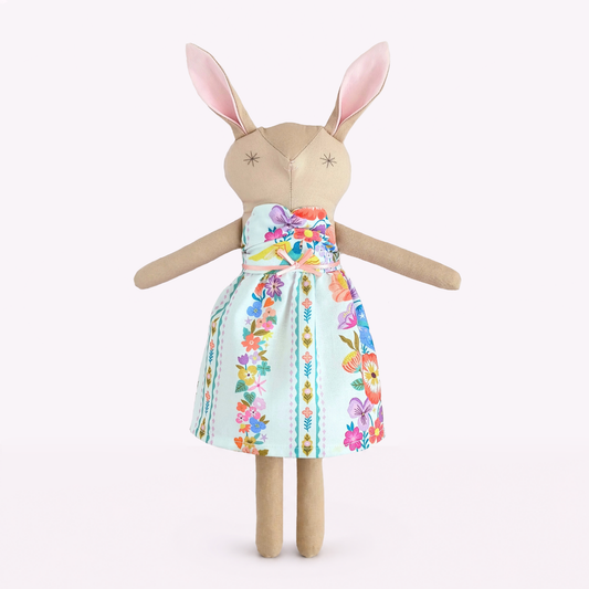 Oat Bunny - Handmade Little Rabbit Doll