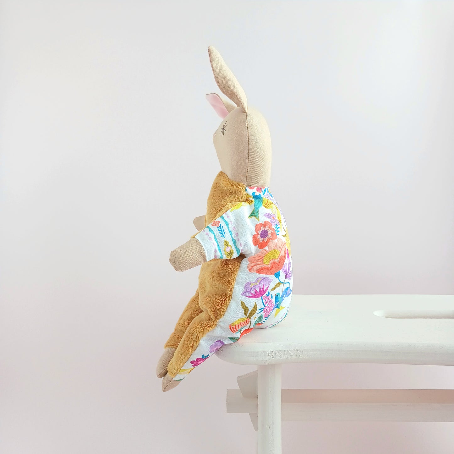 Handmade Comfort Doll - Oat Bunny Comforter