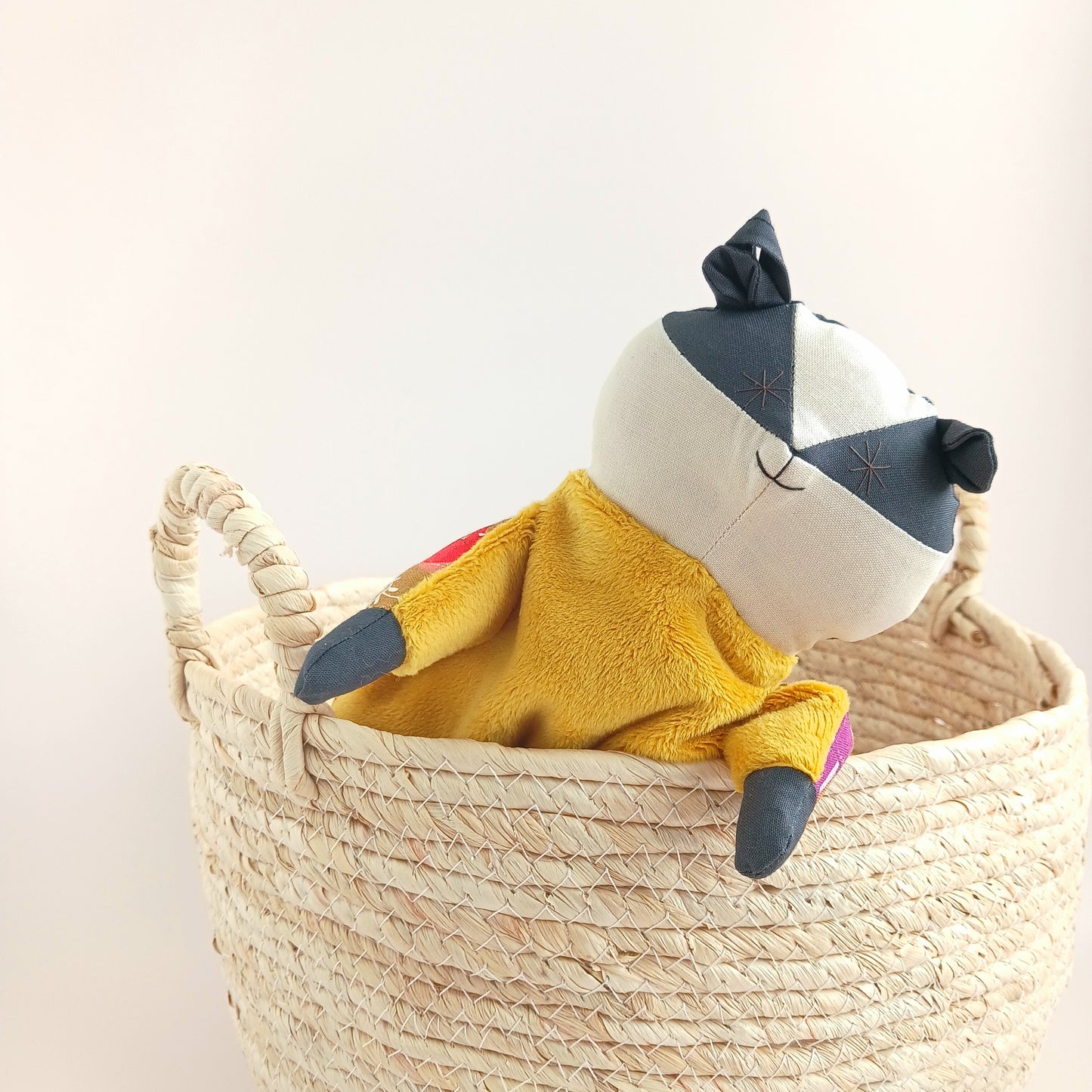 Handmade Comfort Doll - Percy Badger Comforter