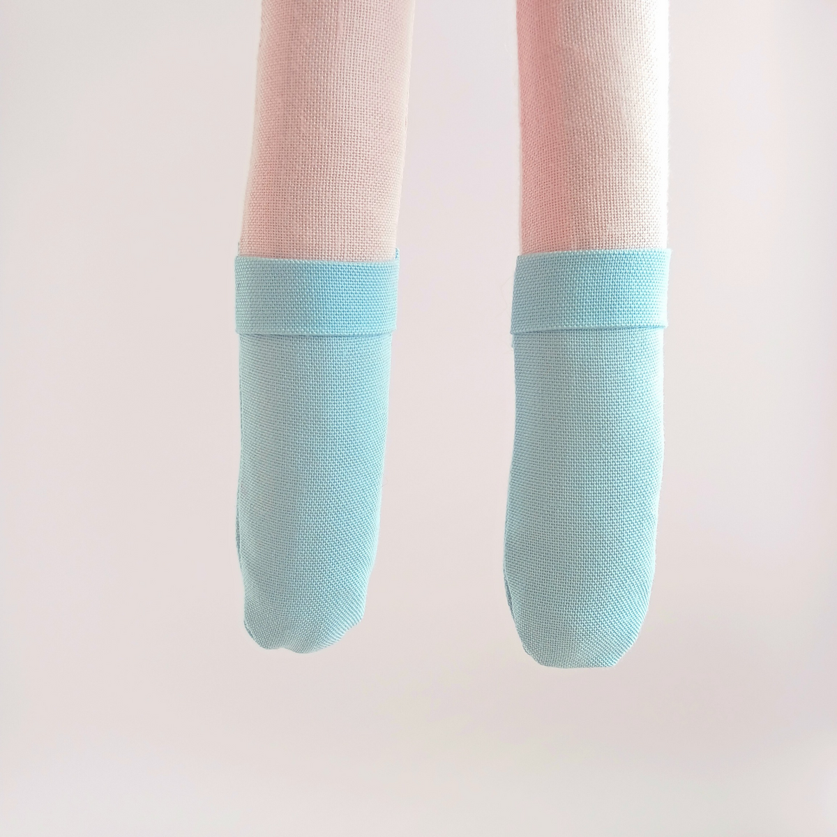 Blush Bunny - Handmade Rabbit Doll