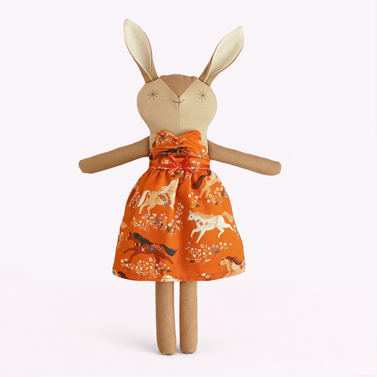 Handmade Little Bunny Doll | Horses