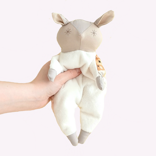 Handmade Comfort Doll - Sage Bunny Comforter