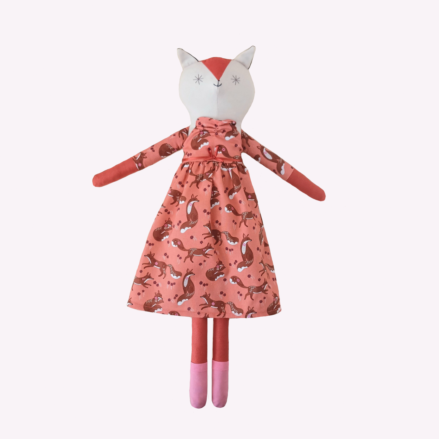 Handcrafted Fox Doll | Fox Print