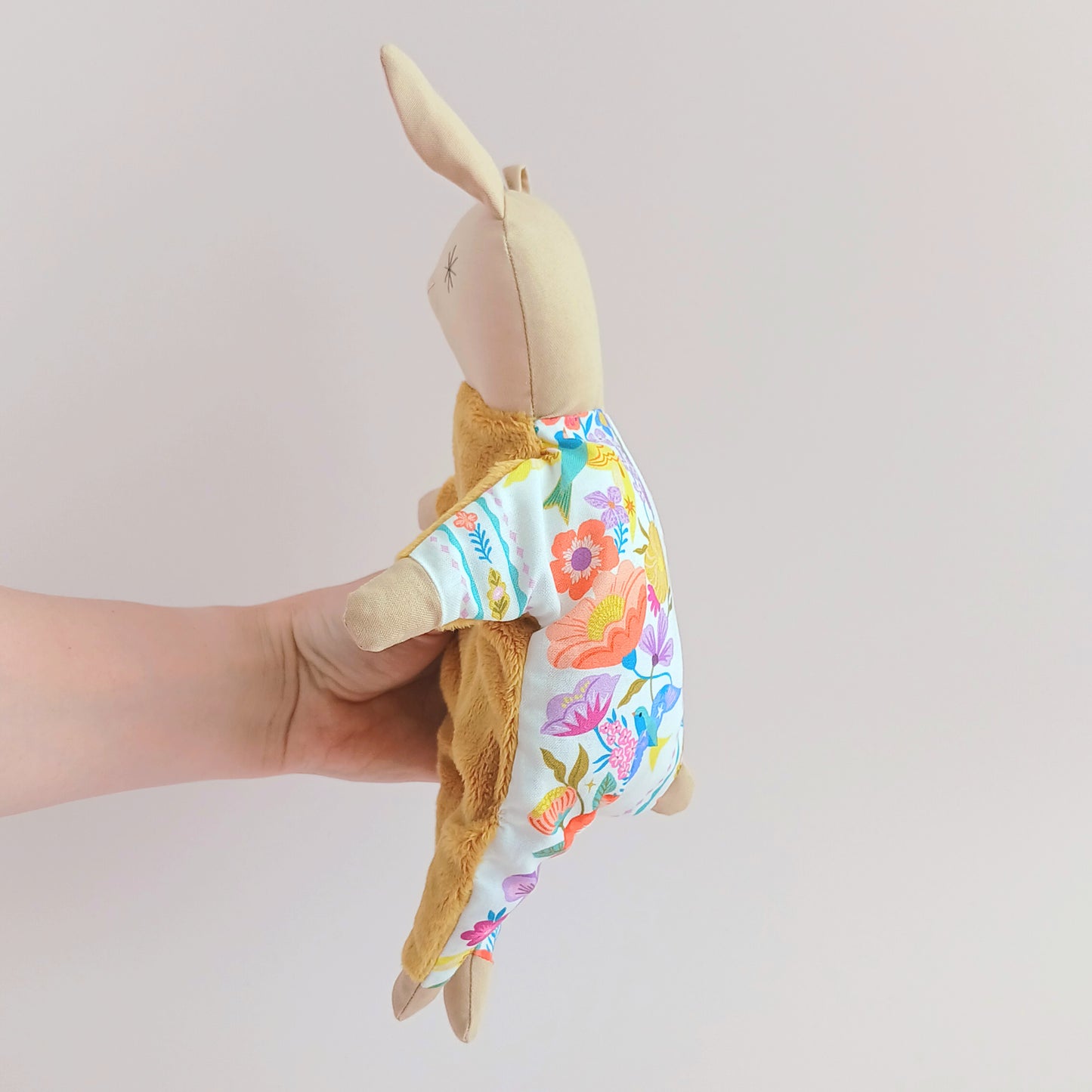 Handmade Comfort Doll - Oat Bunny Comforter