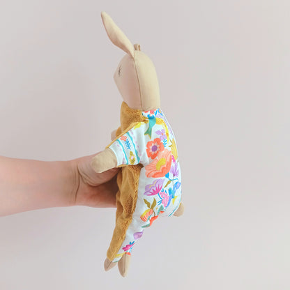 Handmade Comfort Doll - Oat Bunny Comforter