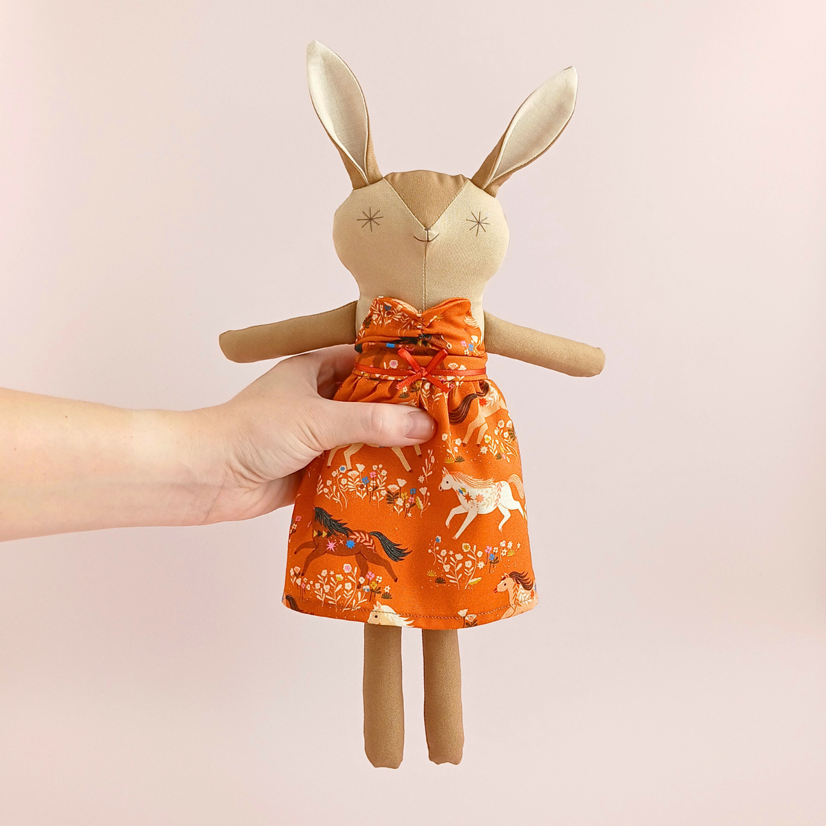 Handmade Little Bunny Doll | Horses
