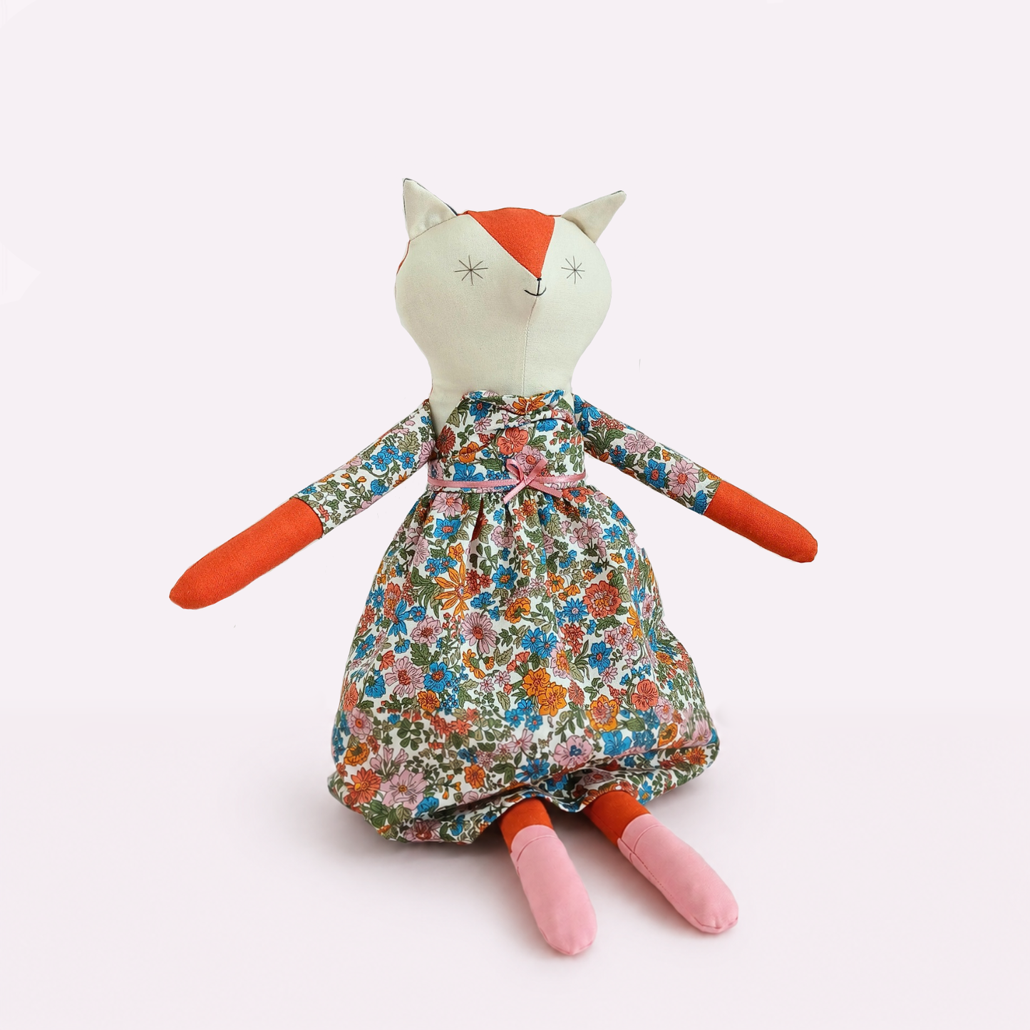 Posy Fox - Handmade Fox Doll