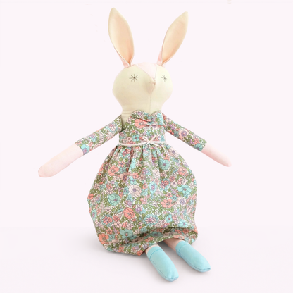 Blush Bunny - Handmade Rabbit Doll