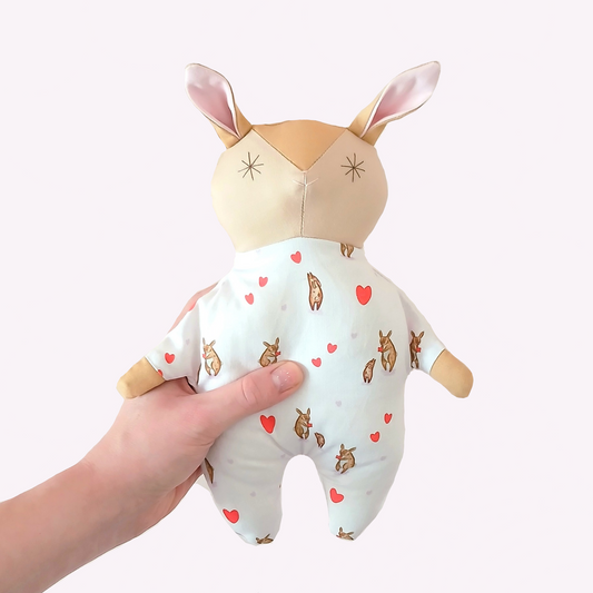 Handmade Cotton Rabbit Doll | Little Love Comfort Toy