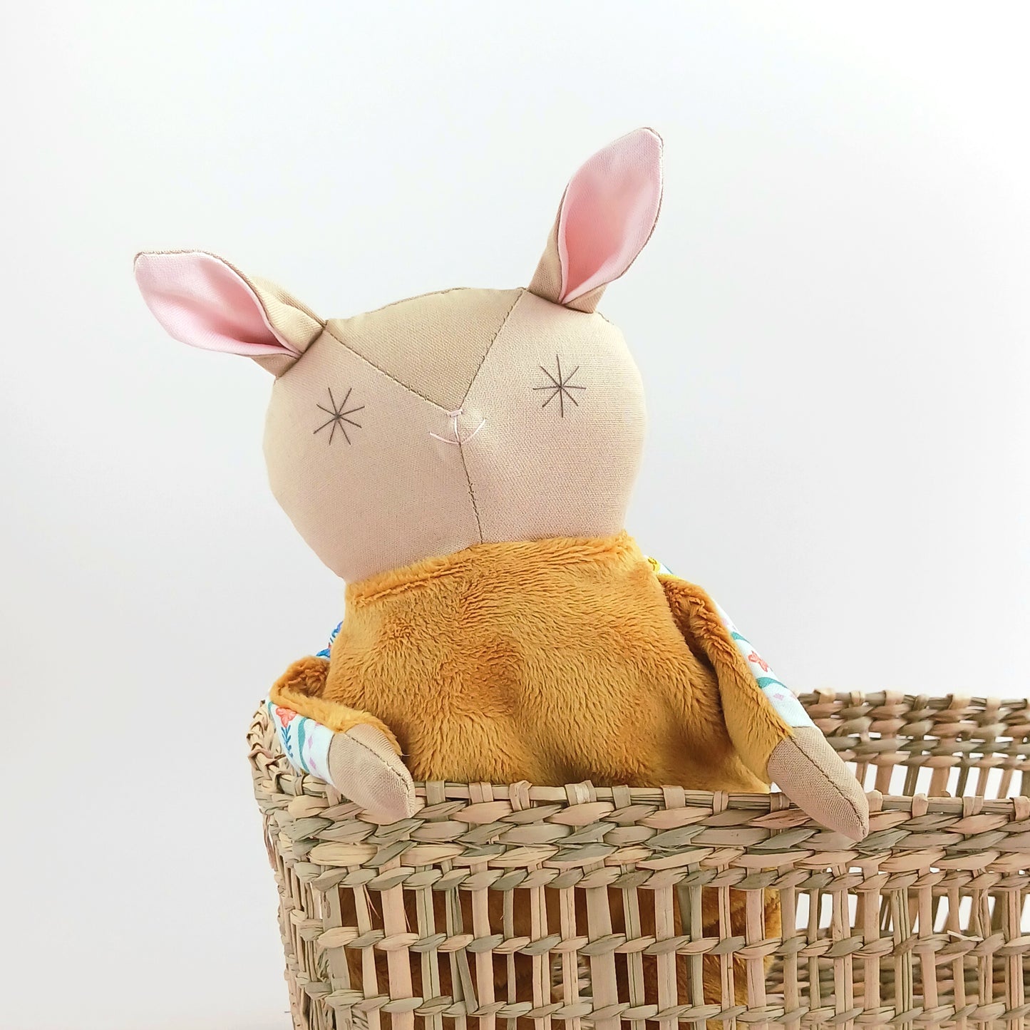 Handmade Comfort Doll - Oat Bunny Comforter