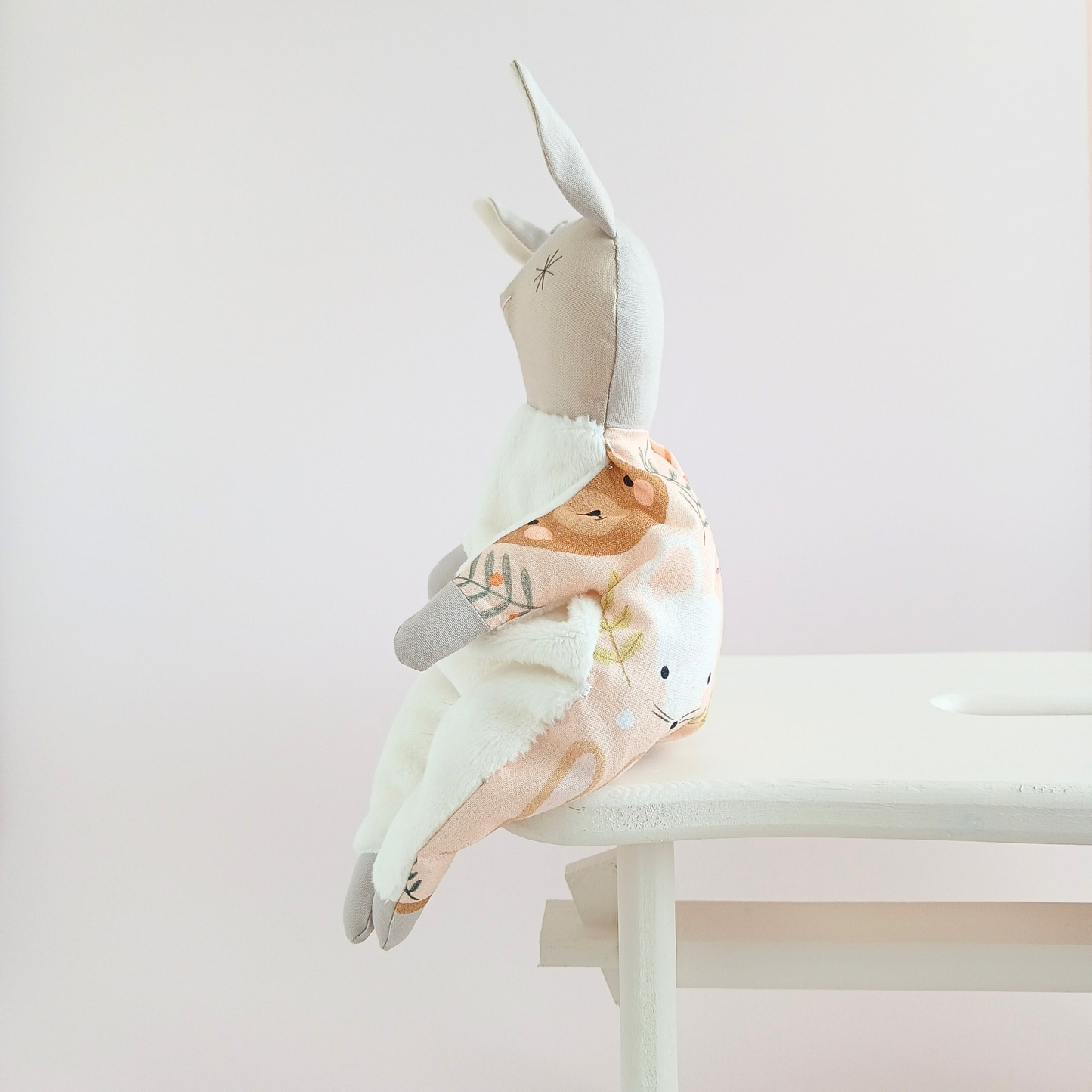 Handmade Comfort Doll - Sage Bunny Comforter