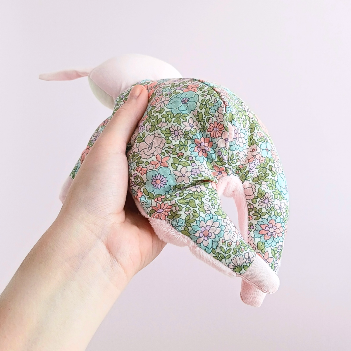 Handmade Comfort Doll - Blush Bunny Comforter