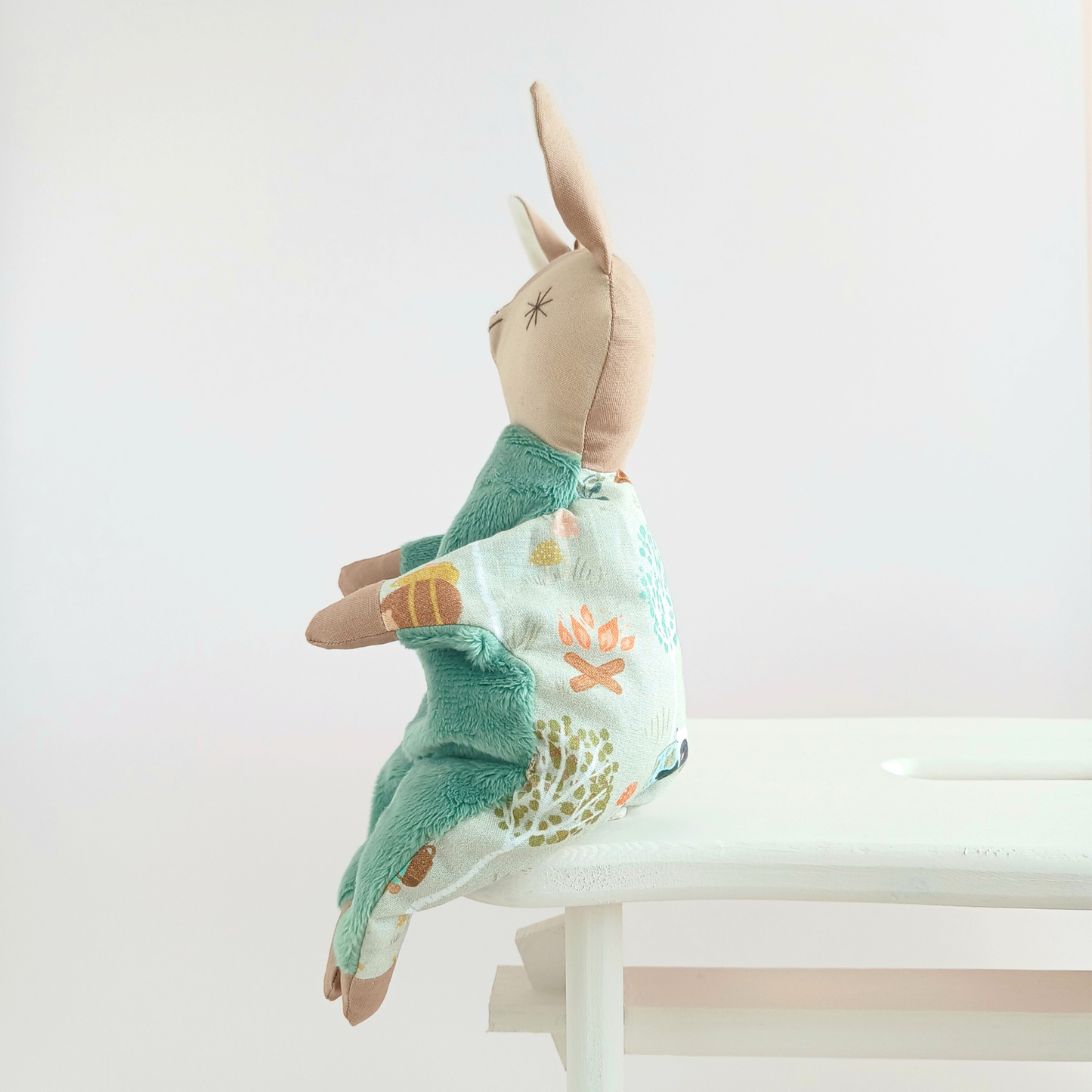 Handmade Comfort Doll - Cedar Bunny Comforter