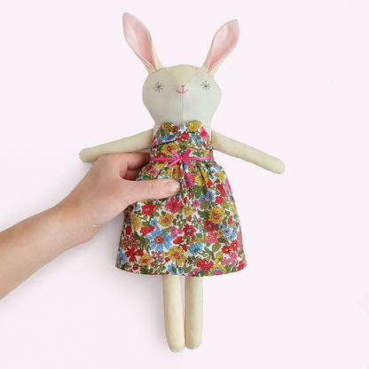 Buttercup Bunny - Handmade Little Rabbit Doll
