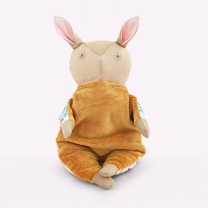Handmade Comfort Doll - Oat Bunny Comforter