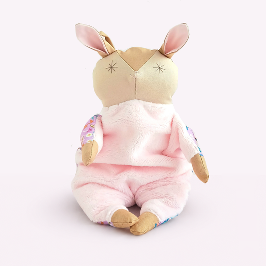 Handmade Comfort Doll - Lavender Bunny Comforter