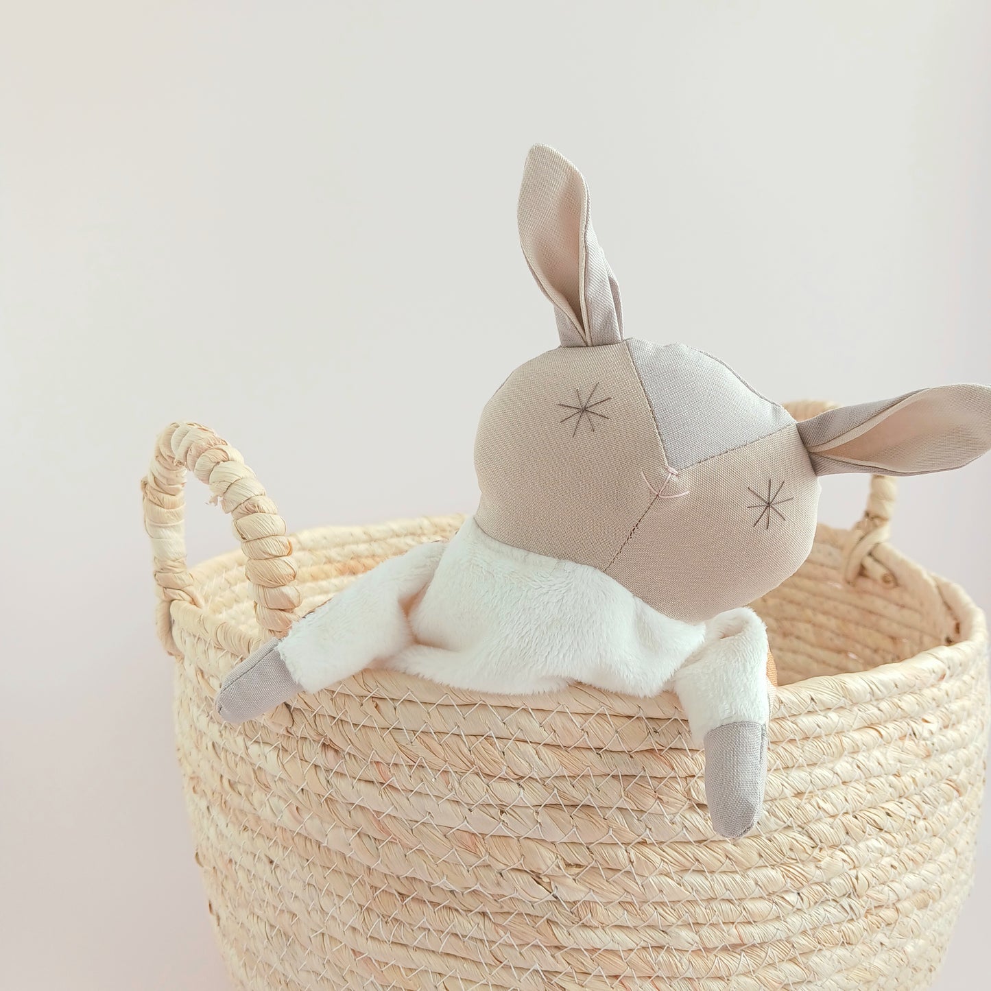 Handmade Comfort Doll - Sage Bunny Comforter