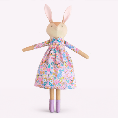 Lavender Bunny - Handmade Rabbit Doll