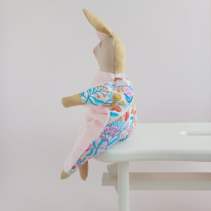 Handmade Comfort Doll - Bunny Comforter Patch
