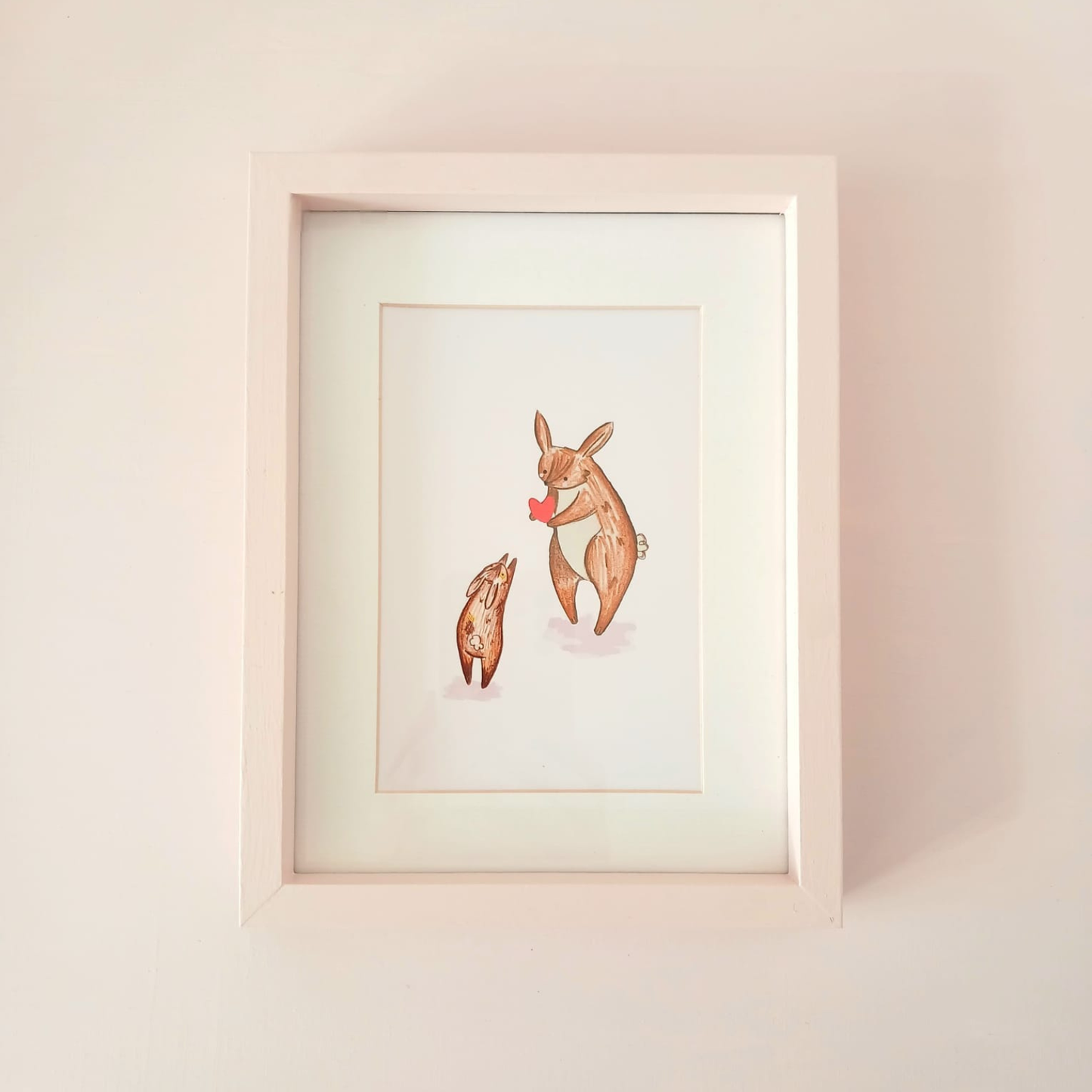 Little Love Postcard | Two Love Bunnies
