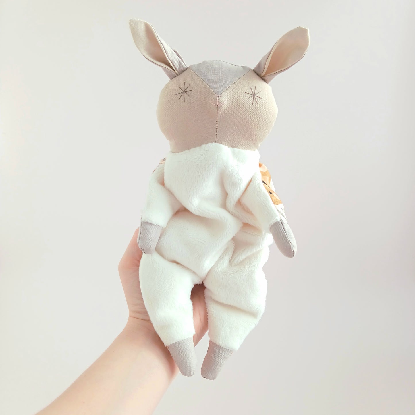 Handmade Comfort Doll - Sage Bunny Comforter