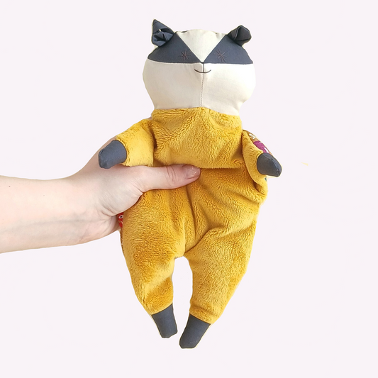Handmade Comfort Doll - Percy Badger Comforter