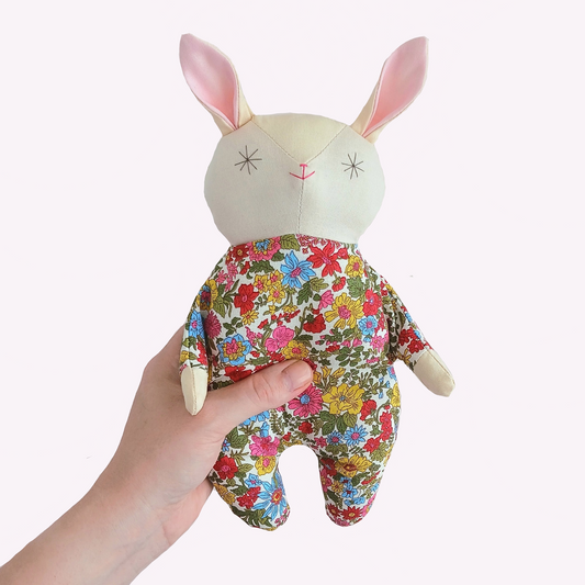 Handmade Cuddle Doll | Comfort Bunny Buttercup